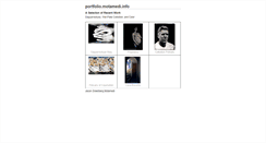 Desktop Screenshot of portfolio.motamedi.info