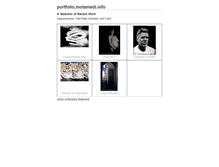 Tablet Screenshot of portfolio.motamedi.info